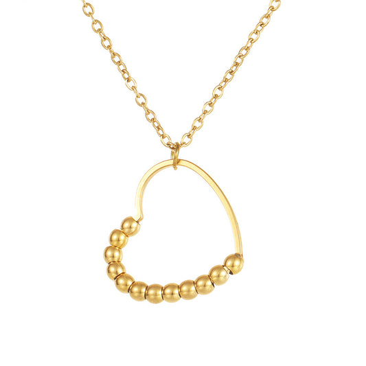 Collar inox, chapado 125