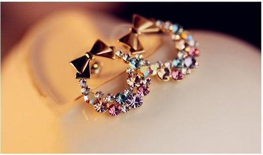 Aretes rainbow
